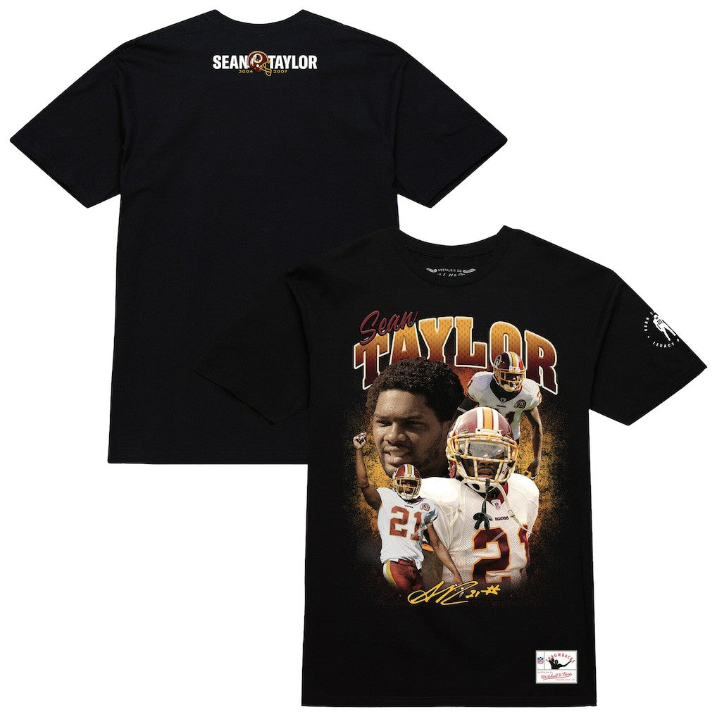Washington Commanders Mitchell & Ness Sean Taylor  Graphic T-Shirt