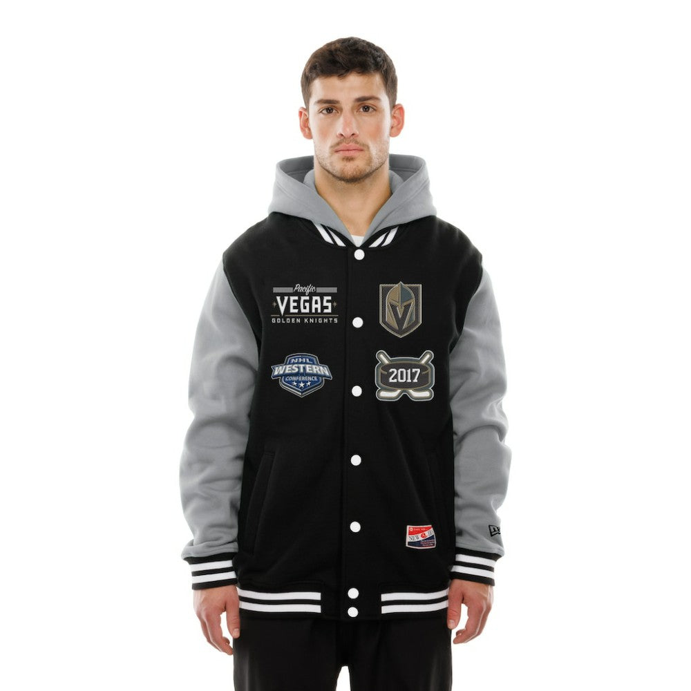 Vegas Golden Knights New Era Full-Snap Fleece Hoodie Jacket On Sale