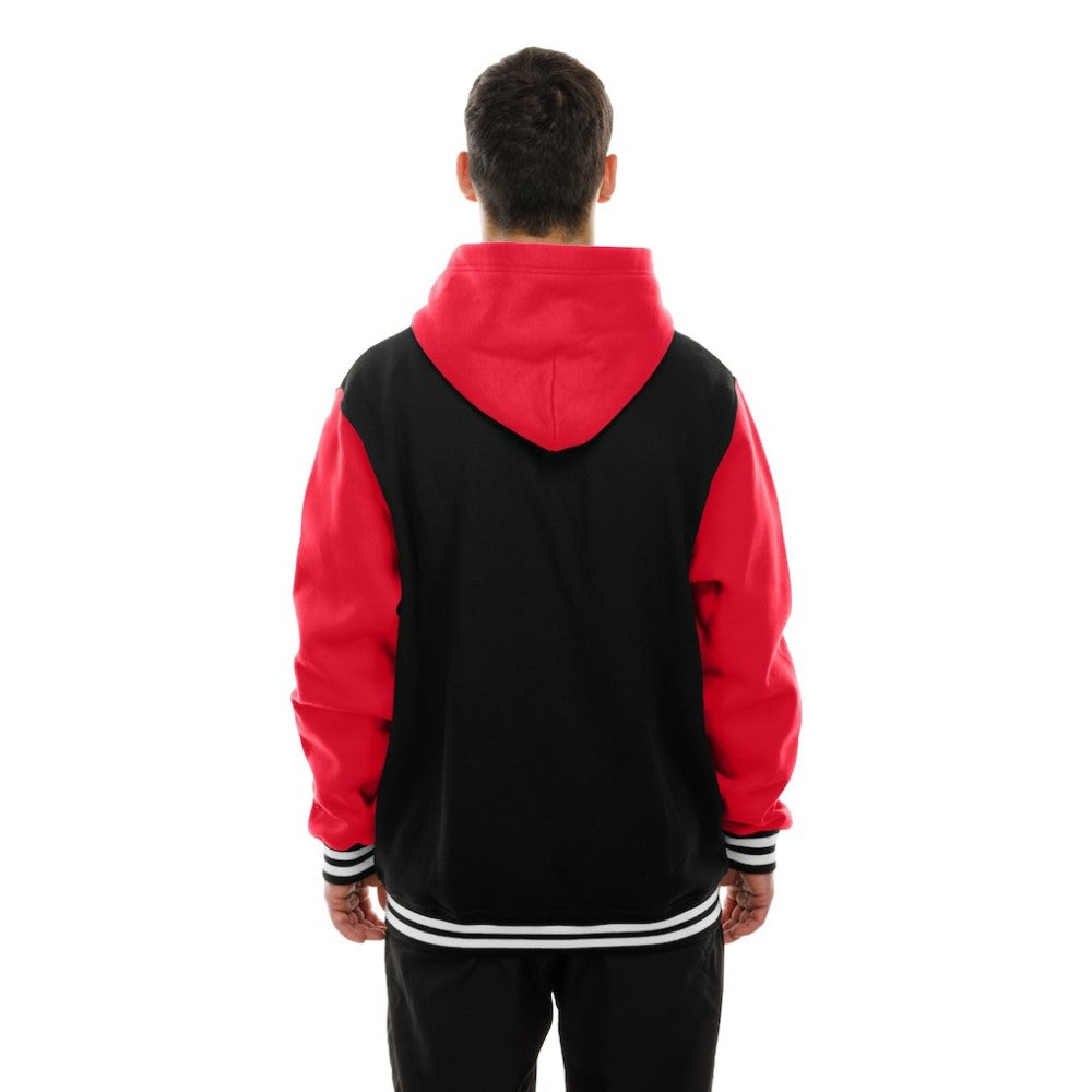 Detroit Red Wings New Era Full-Snap Fleece Hoodie Jacket On Sale