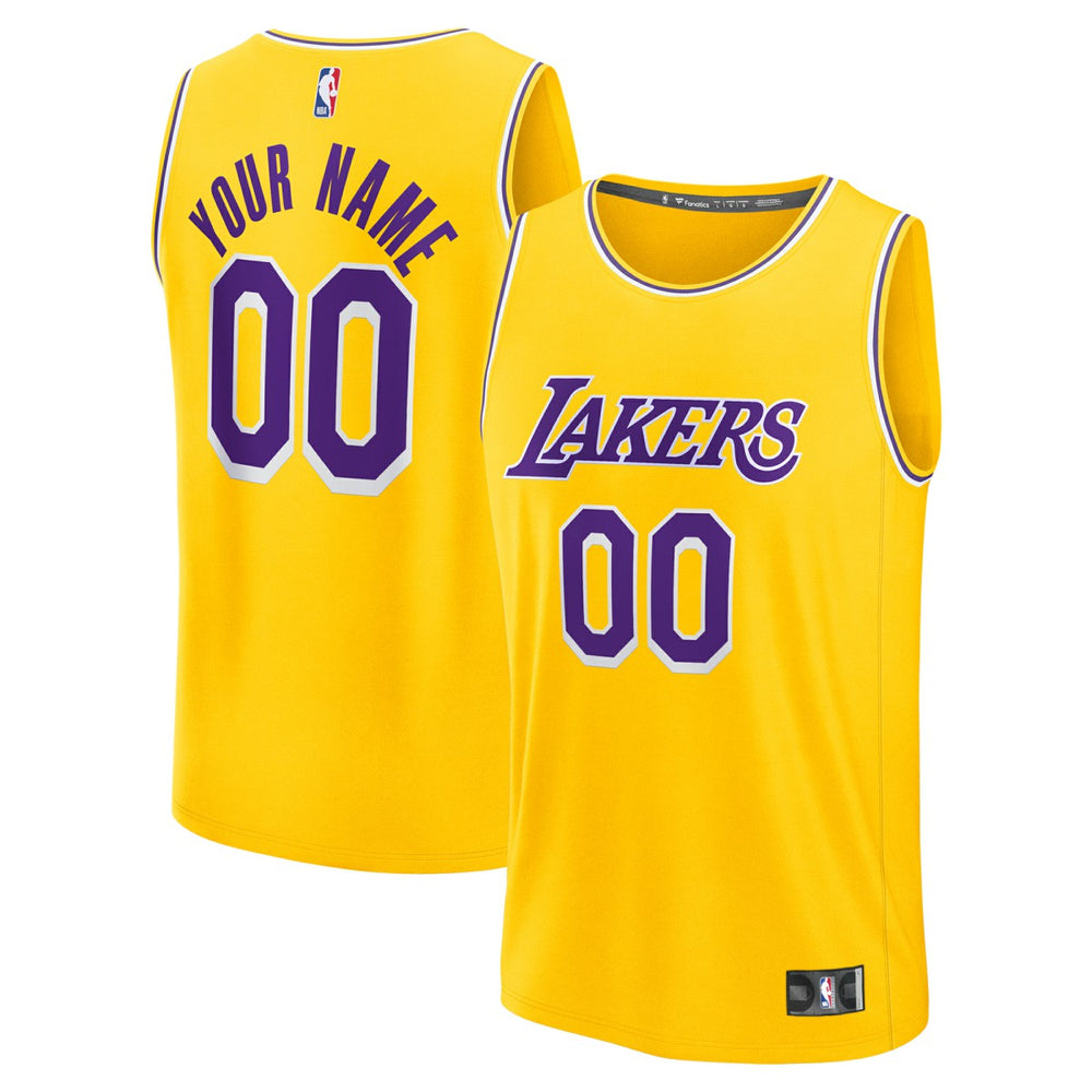 Los Angeles Lakers Youth Custom Fastbreak Jersey Online