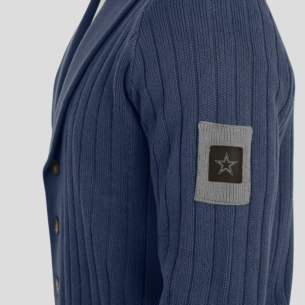 Dallas Cowboys  J. Palmer The Playmaker Cardigan Raglan Sweater