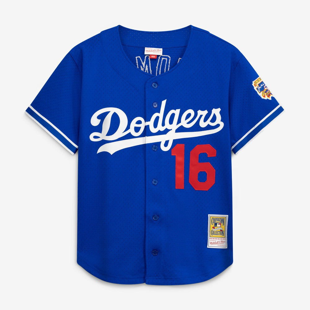 Hideo Nomo Los Angeles Dodgers Mitchell & Ness Cooperstown Collection Mesh Batting Practice Button-Up Jersey | MLB Online