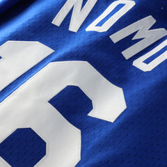Hideo Nomo Los Angeles Dodgers Mitchell & Ness Cooperstown Collection Mesh Batting Practice Button-Up Jersey | MLB Online