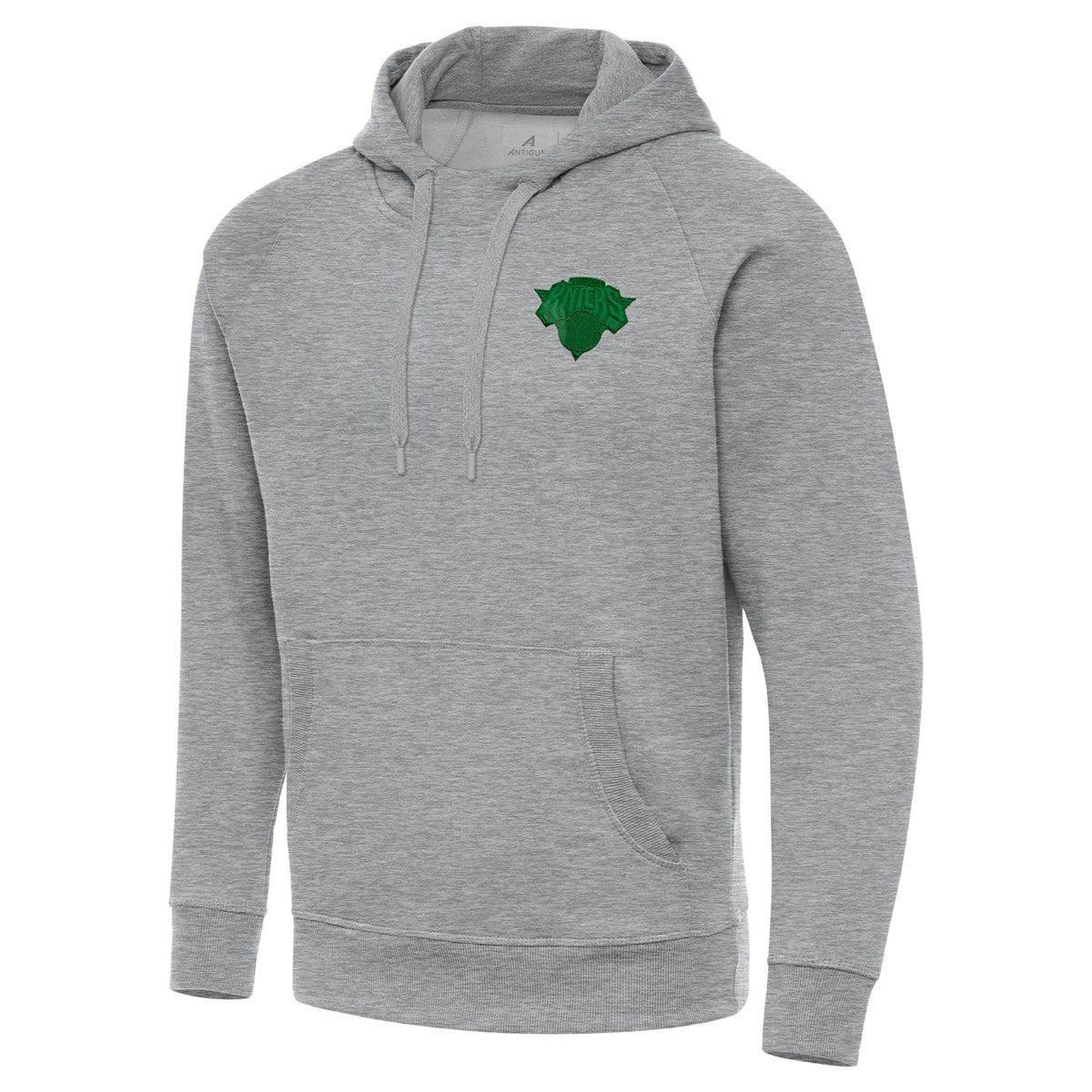New York Knicks Antigua St. Patrick's Day Victory Raglan Pullover Hoodie Online