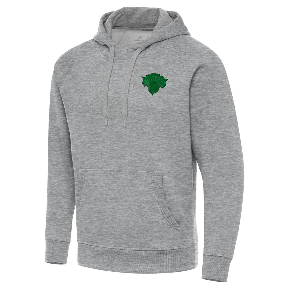 New York Knicks Antigua St. Patrick's Day Victory Raglan Pullover Hoodie Online