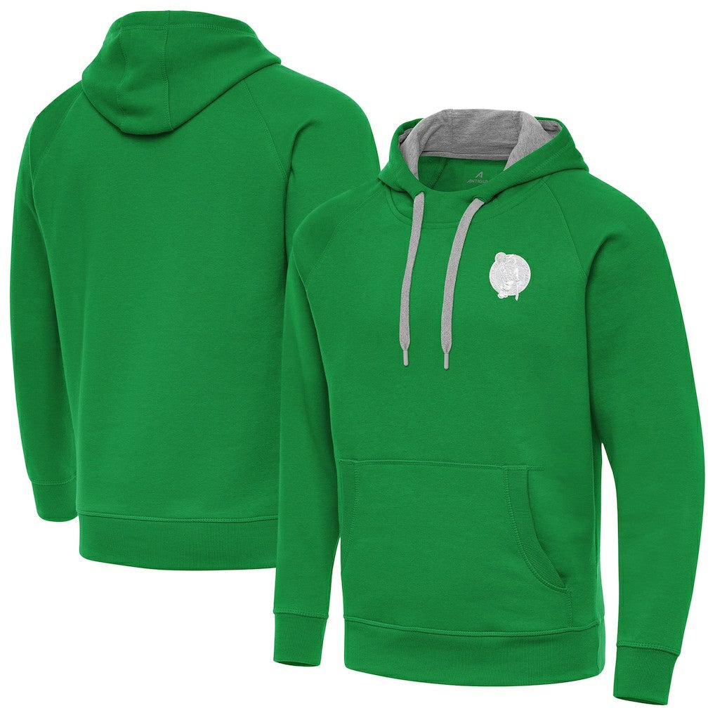 Boston Celtics Antigua St. Patrick's Day Victory Raglan Pullover Hoodie Discount