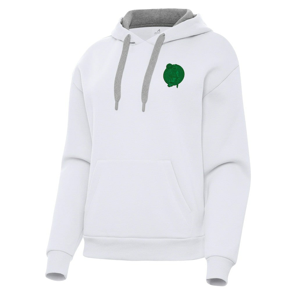 Boston Celtics Antigua Women's St. Patrick's Day Victory Pullover Hoodie Online