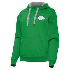 Los Angeles Lakers Antigua Women's St. Patrick's Day Victory Pullover Hoodie New