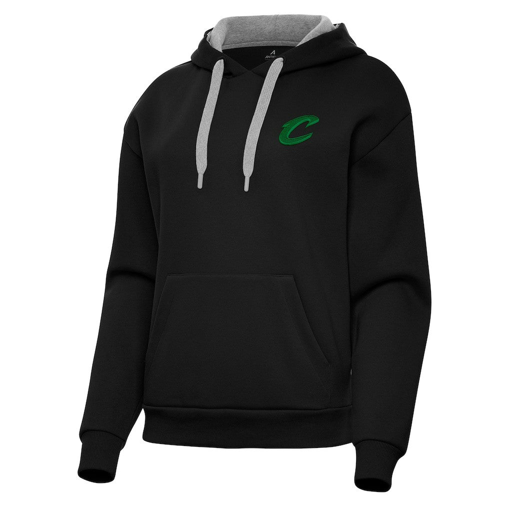 Cleveland Cavaliers Antigua Women's St. Patrick's Day Victory Pullover Hoodie sale On Sale
