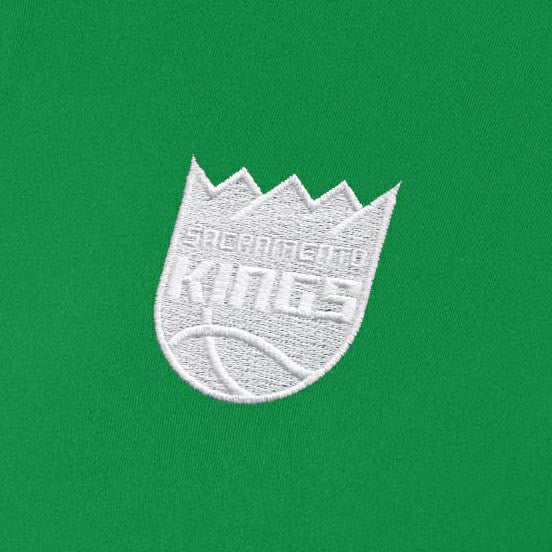 Sacramento Kings Antigua Women's St. Patrick's Day Intent Quarter-Zip Top For Sale