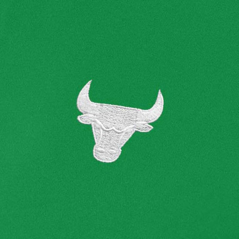 Chicago Bulls Antigua Women's St. Patrick's Day Intent Quarter-Zip Top New
