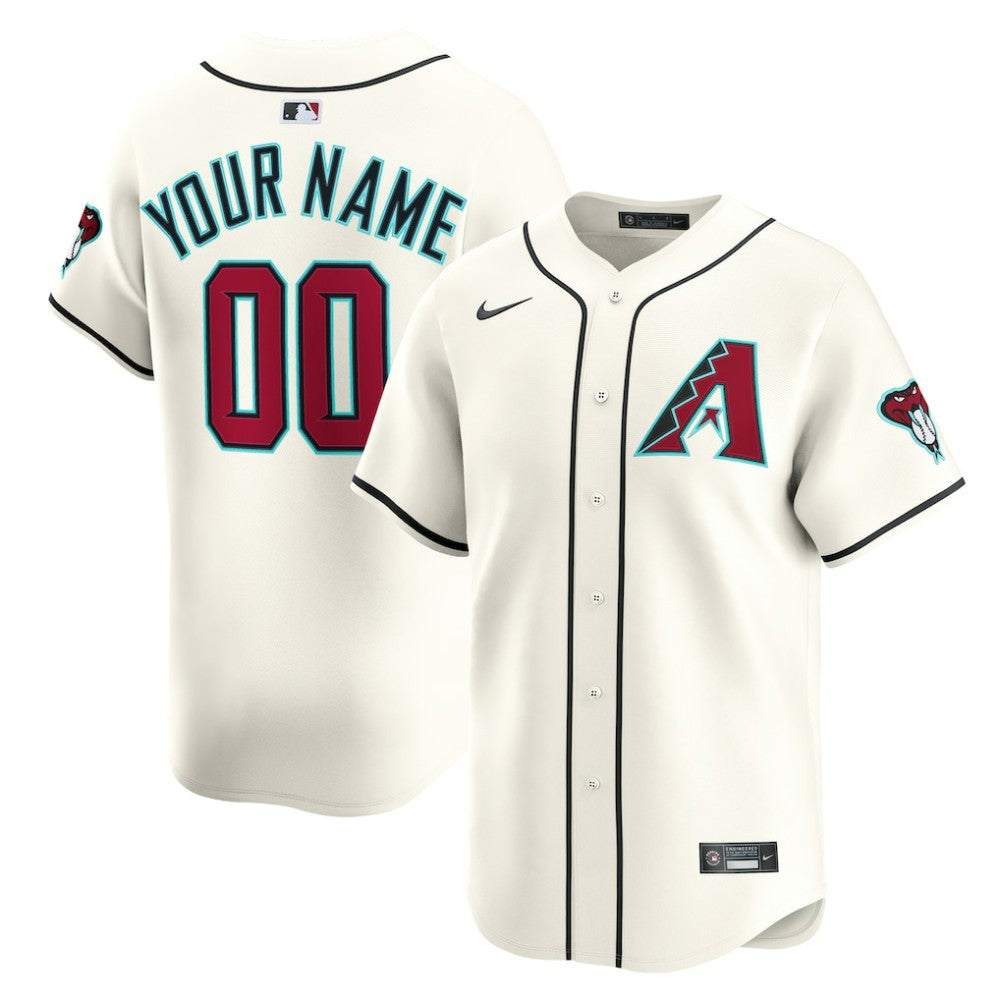 Arizona Diamondbacks Nike Home Limited Custom Jersey | MLB US