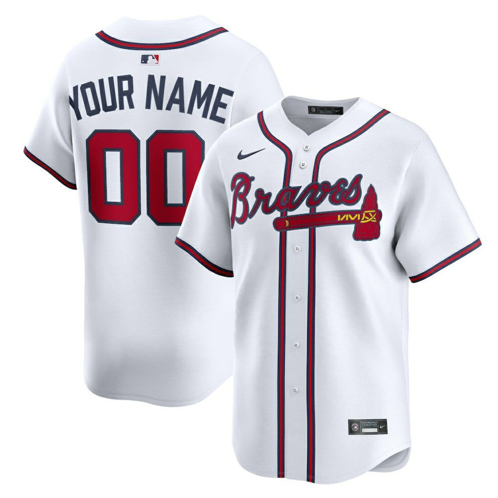Atlanta Braves Nike Home Limited Custom Jersey | MLB Shop