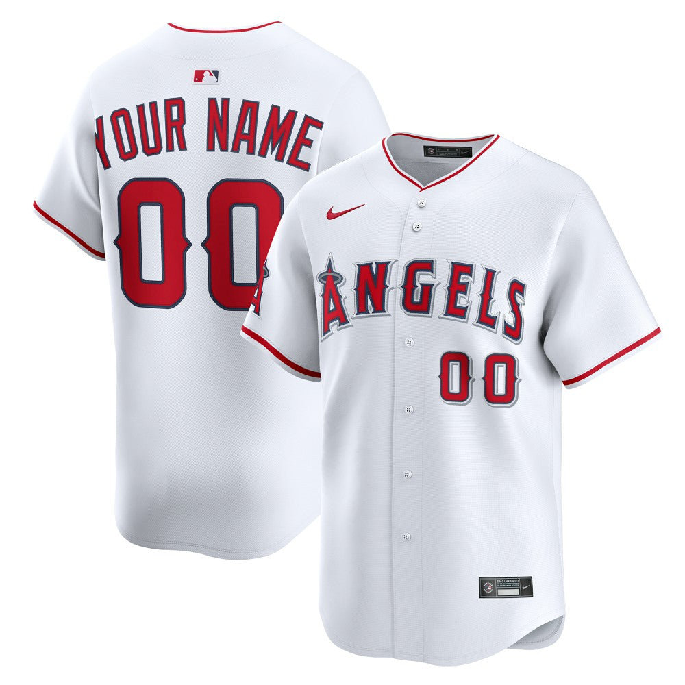 Los Angeles Angels Nike Home Limited Custom Jersey | MLB Online