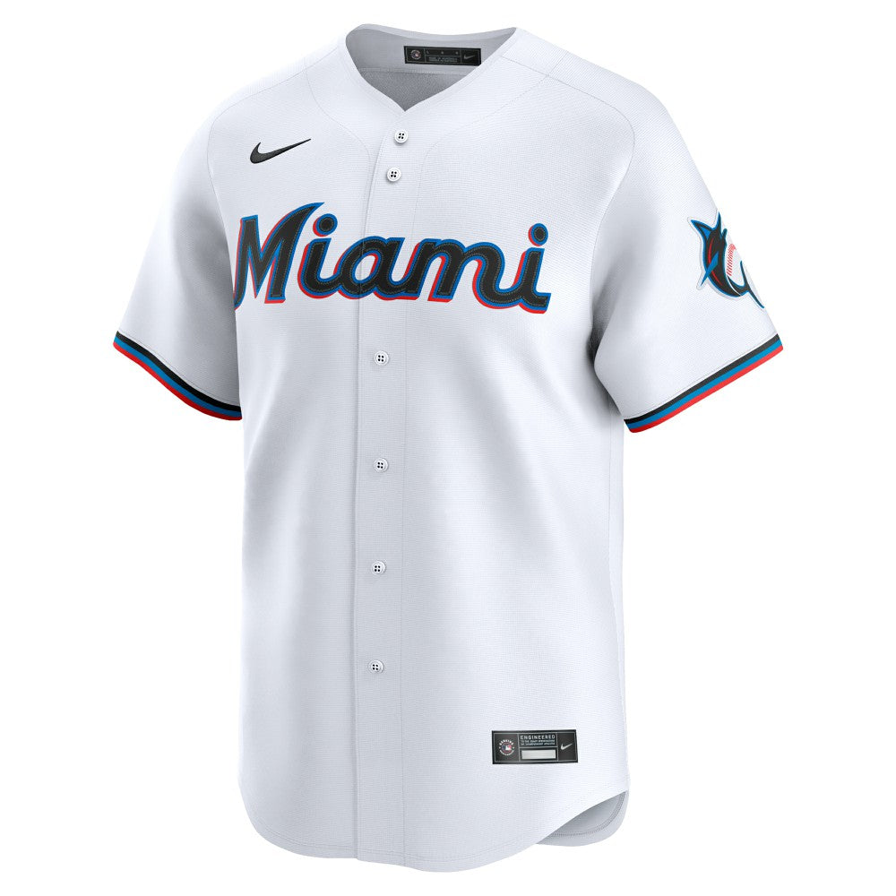 Miami Marlins Nike Home Limited Custom Jersey | MLB Sale