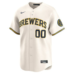 Milwaukee Brewers Nike Home Limited Custom Jersey | MLB US