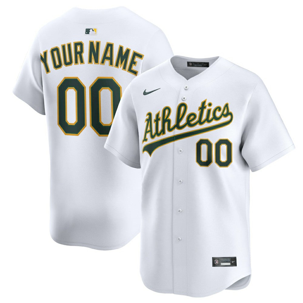 Athletics Nike Home Limited Custom Jersey | MLB For sale