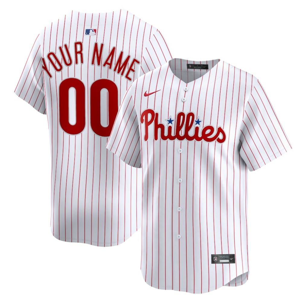 Philadelphia Phillies Nike Home Limited Custom Jersey | MLB Sale