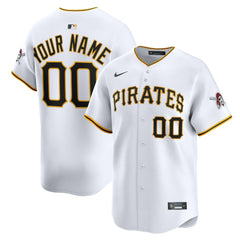 Pittsburgh Pirates Nike Home Limited Custom Jersey | MLB US