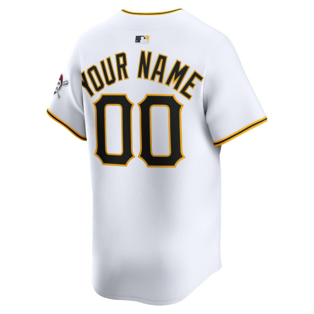 Pittsburgh Pirates Nike Home Limited Custom Jersey | MLB US