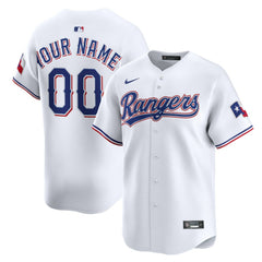 Texas Rangers Nike Home Limited Custom Jersey | MLB On Sale