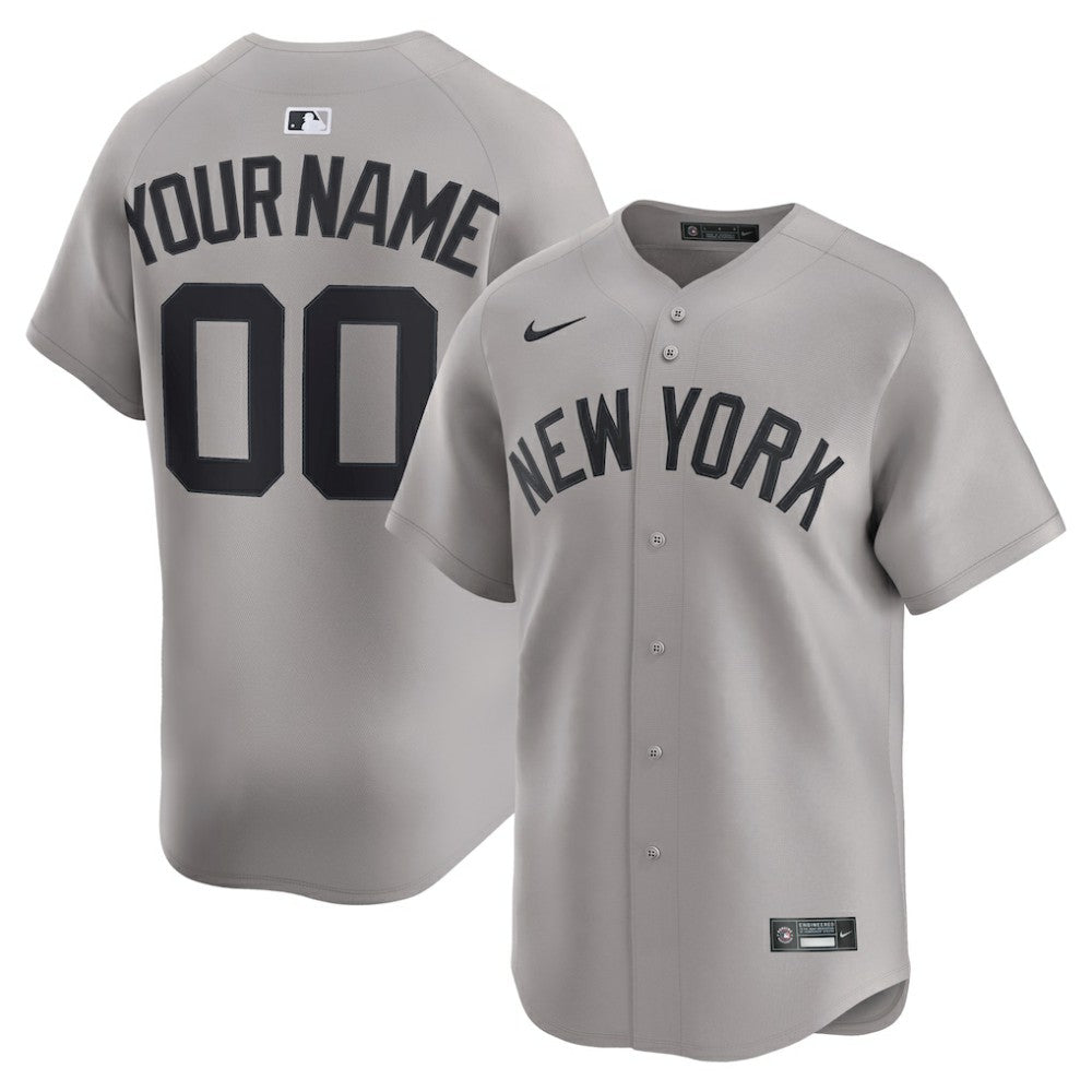 New York Yankees Nike Away Limited Custom Jersey | MLB Outlet