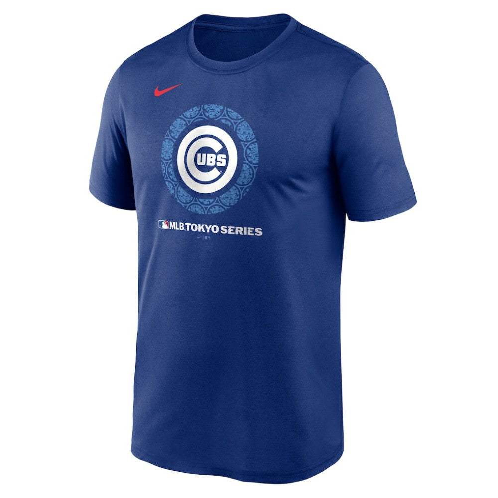 Chicago Cubs Nike 2025 MLB World Tour: Tokyo Series Legend Logo Performance T-Shirt | MLB Shop