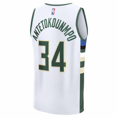 Giannis Antetokounmpo Milwaukee Bucks Fast Break Replica Player Jersey On Sale