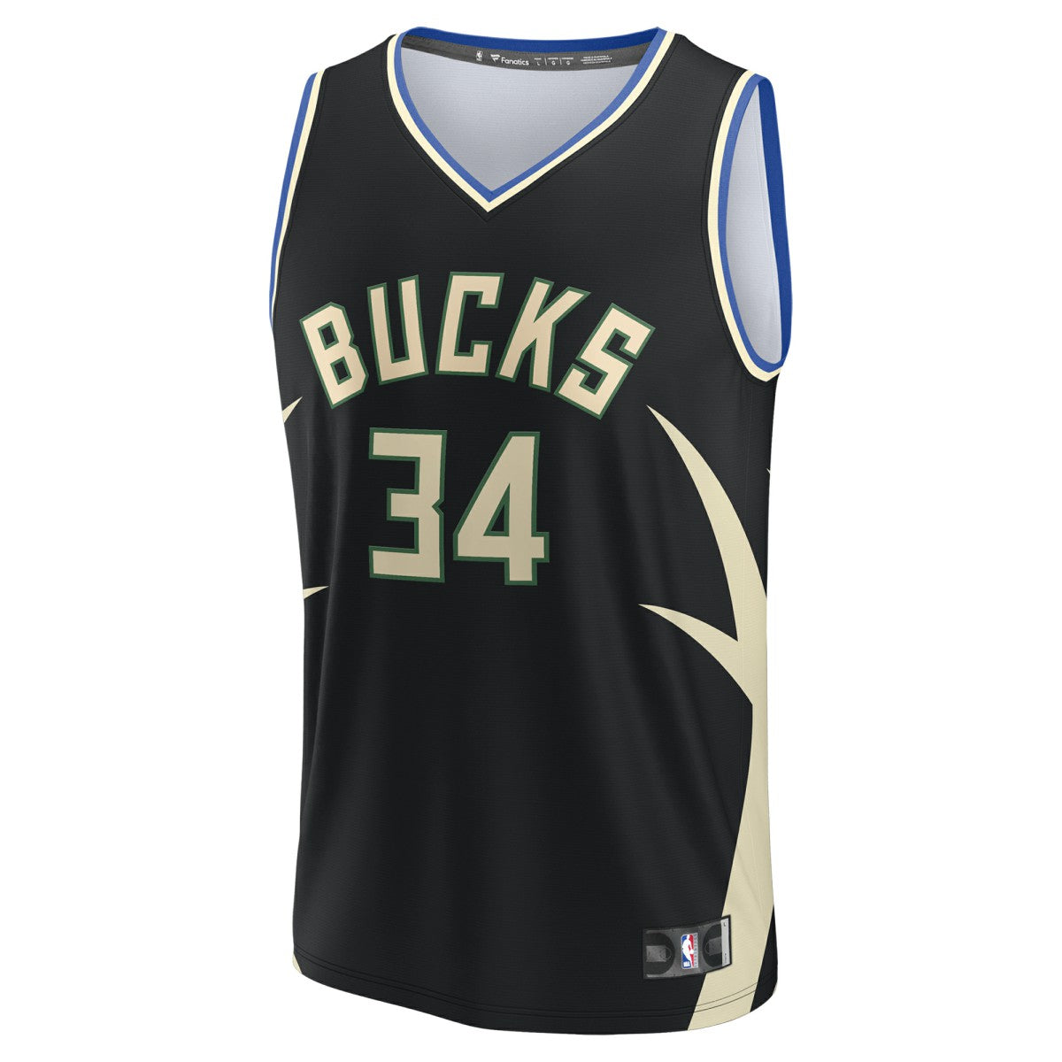 Giannis Antetokounmpo Milwaukee Bucks Fast Break Replica Player Jersey Discount