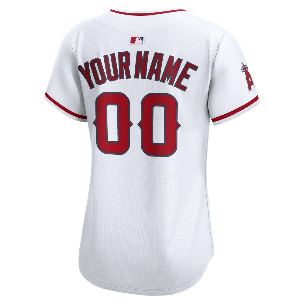 Los Angeles Angels Nike Women's Home Limited Custom Jersey | MLB Online