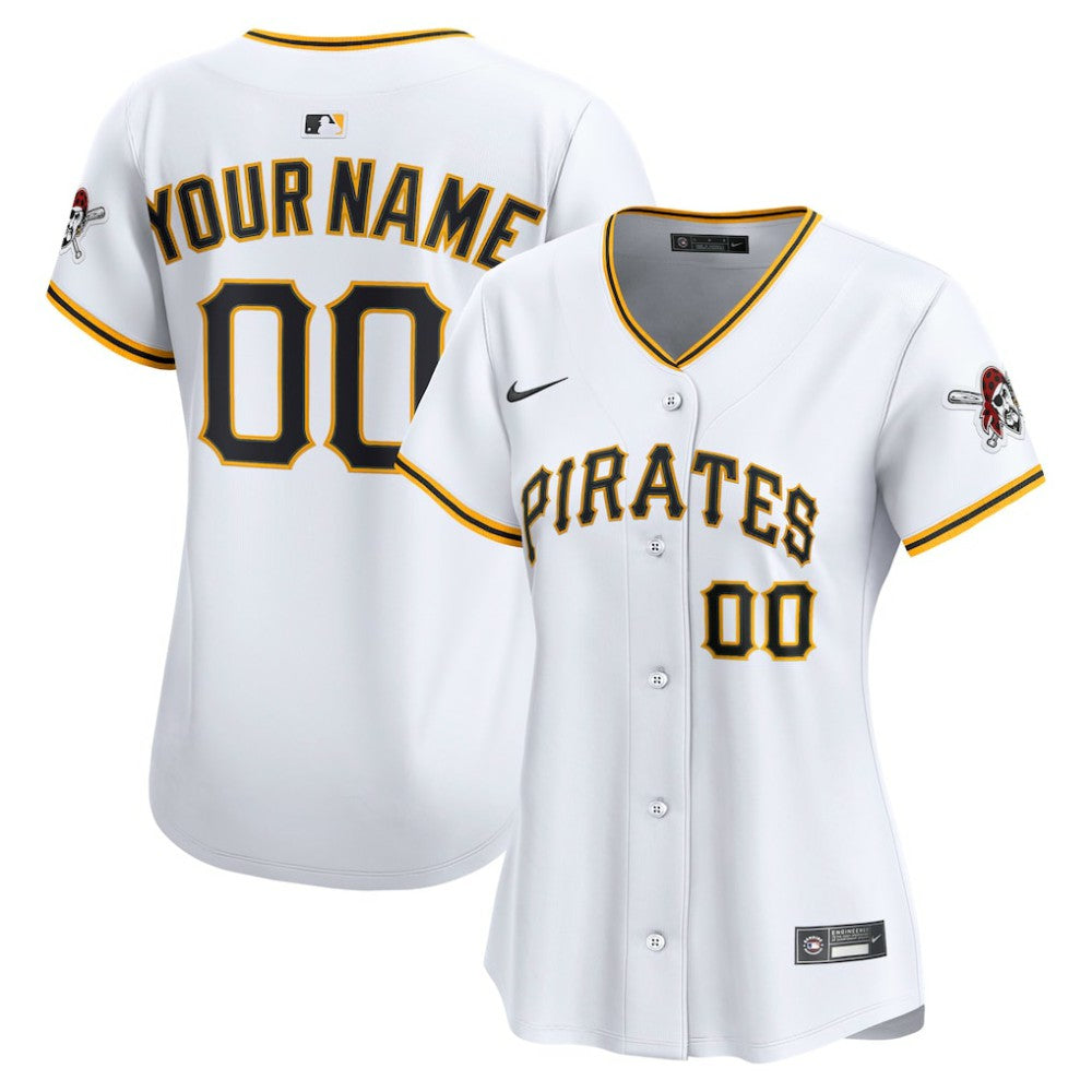 Pittsburgh Pirates Nike Women's Home Limited Custom Jersey | MLB Discount