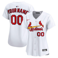 St. Louis Cardinals Nike Women's Home Limited Custom Jersey | MLB New