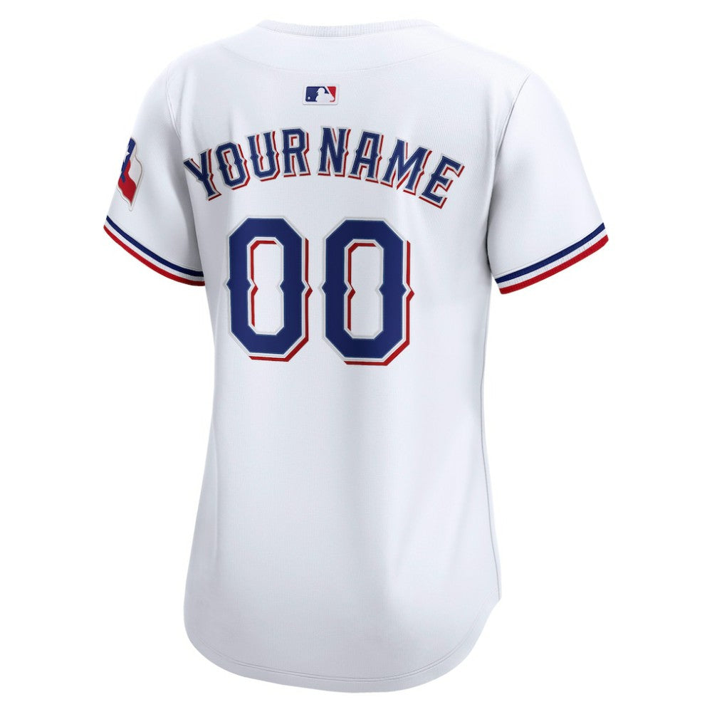 Texas Rangers Nike Women's Home Limited Custom Jersey | MLB Discount