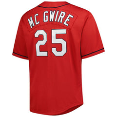 Mark McGwire St. Louis Cardinals Mitchell & Ness Big & Tall Cooperstown Mesh Batting Practice Jersey | MLB Discount