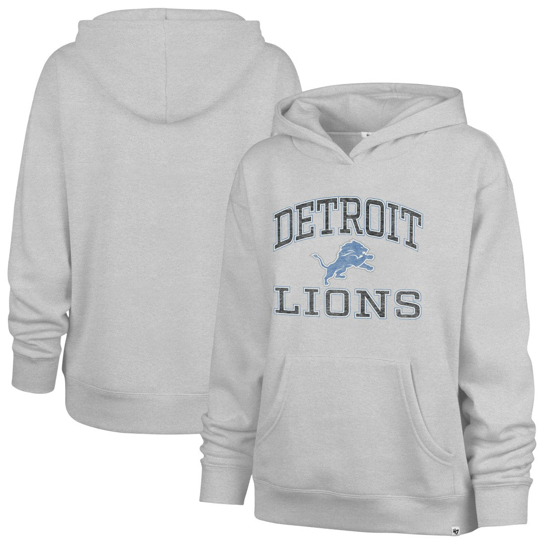 Detroit Lions 47 brand '47 Women's Clarity Naomi Hoodie
