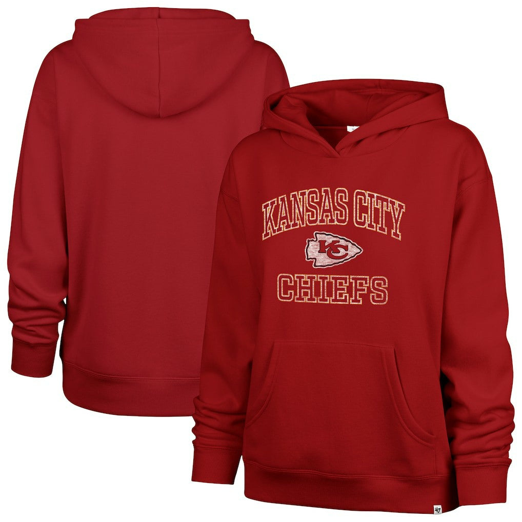 Kansas City Chiefs 47 brand '47 Women's Clarity Naomi Hoodie
