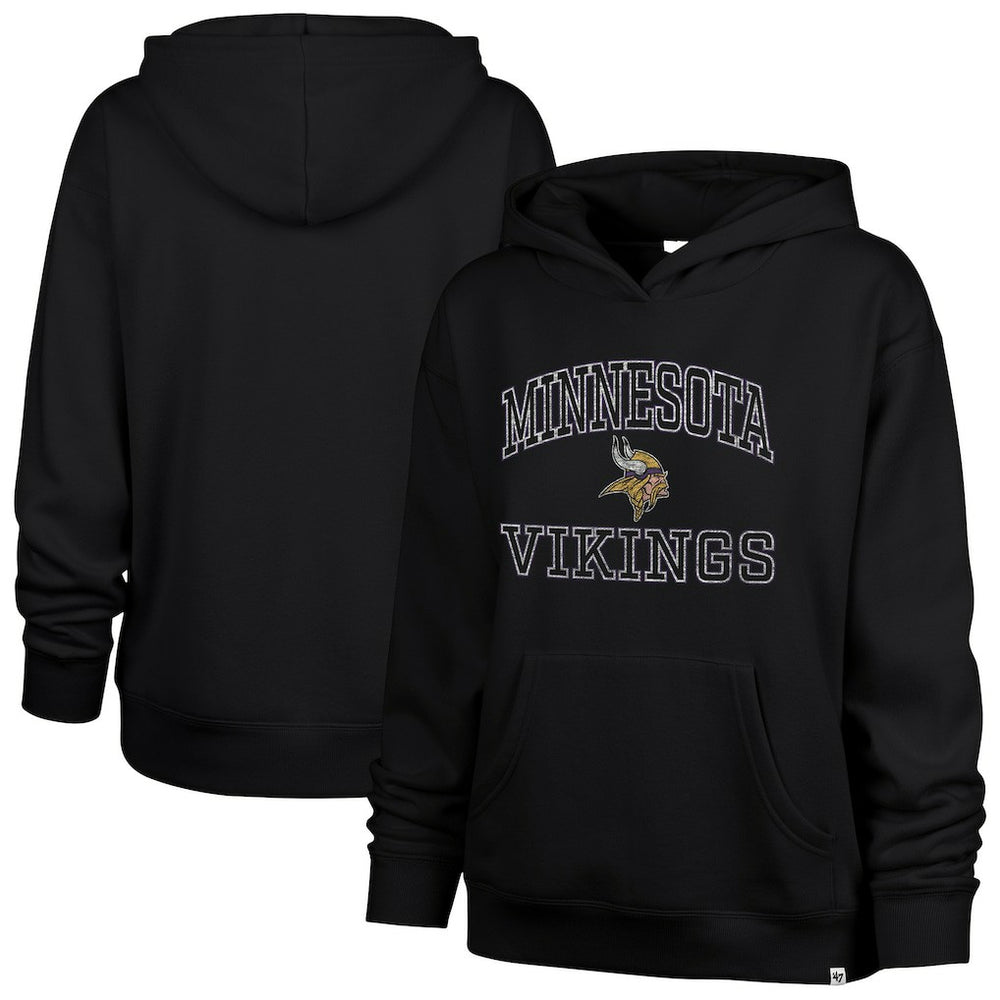 Minnesota Vikings 47 brand '47 Women's Clarity Naomi Hoodie