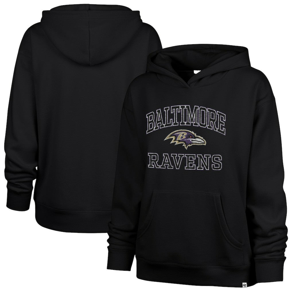 Baltimore Ravens 47 brand '47 Women's Clarity Naomi Hoodie