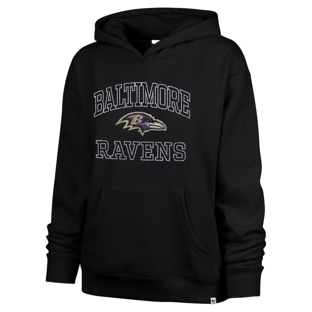 Baltimore Ravens 47 brand '47 Women's Clarity Naomi Hoodie