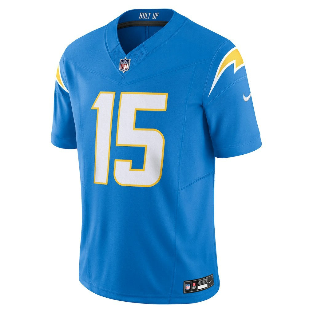 Los Angeles Chargers Nike Ladd McConkey  Team Vapor F.U.S.E. Limited Jersey