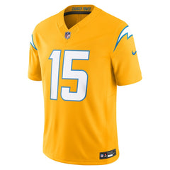 Los Angeles Chargers Nike Ladd McConkey  Alternate Charger Power Vapor F.U.S.E. Limited Jersey