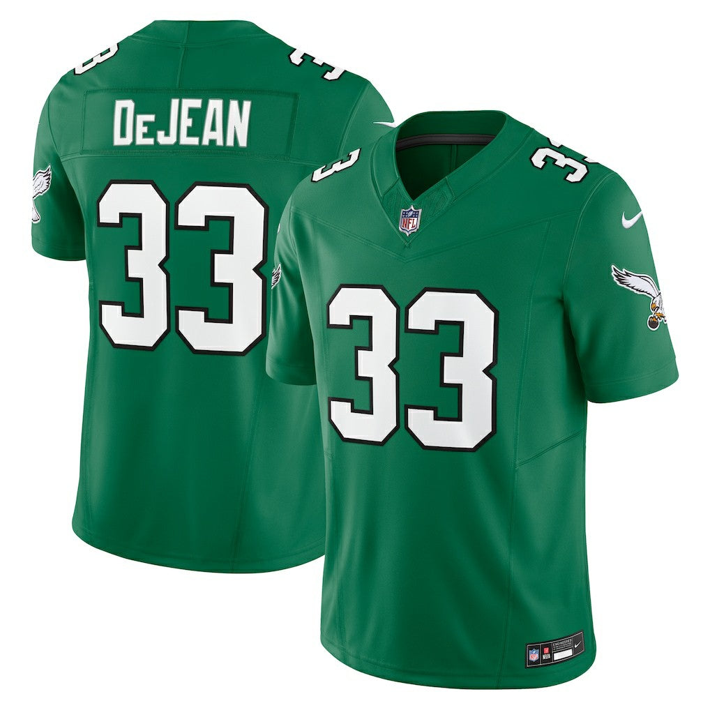 Philadelphia Eagles Nike Cooper DeJean  Alternate 2 Vapor F.U.S.E. Limited Jersey