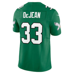 Philadelphia Eagles Nike Cooper DeJean  Alternate 2 Vapor F.U.S.E. Limited Jersey