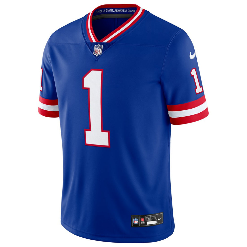 New York Giants Nike Malik Nabers  Alternate 2 Legacy Vapor Untouchable Limited Jersey