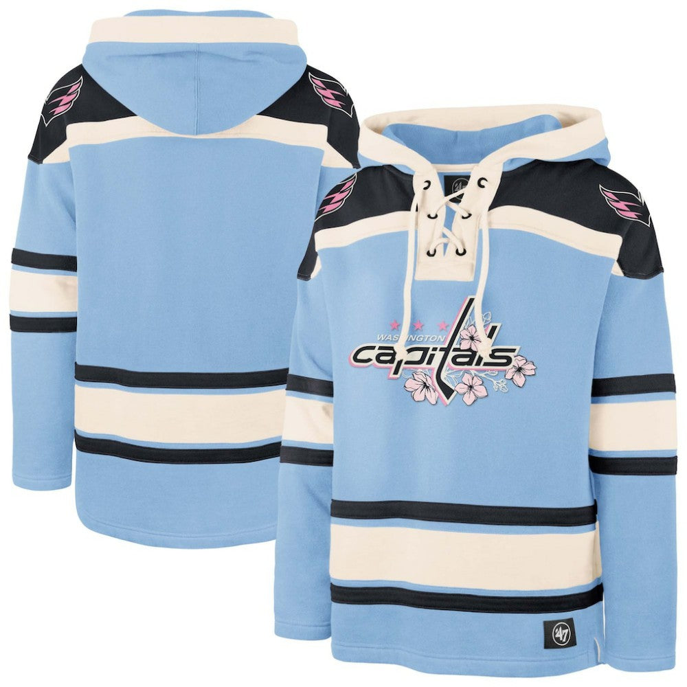 Washington Capitals '47 Cherry Blossom Lacer Pullover Hoodie For Sale