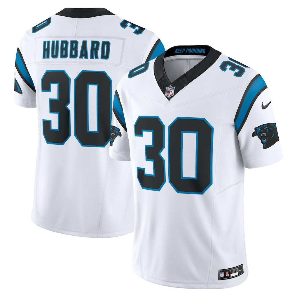 Carolina Panthers Nike Chuba Hubbard  Vapor F.U.S.E. Limited Jersey