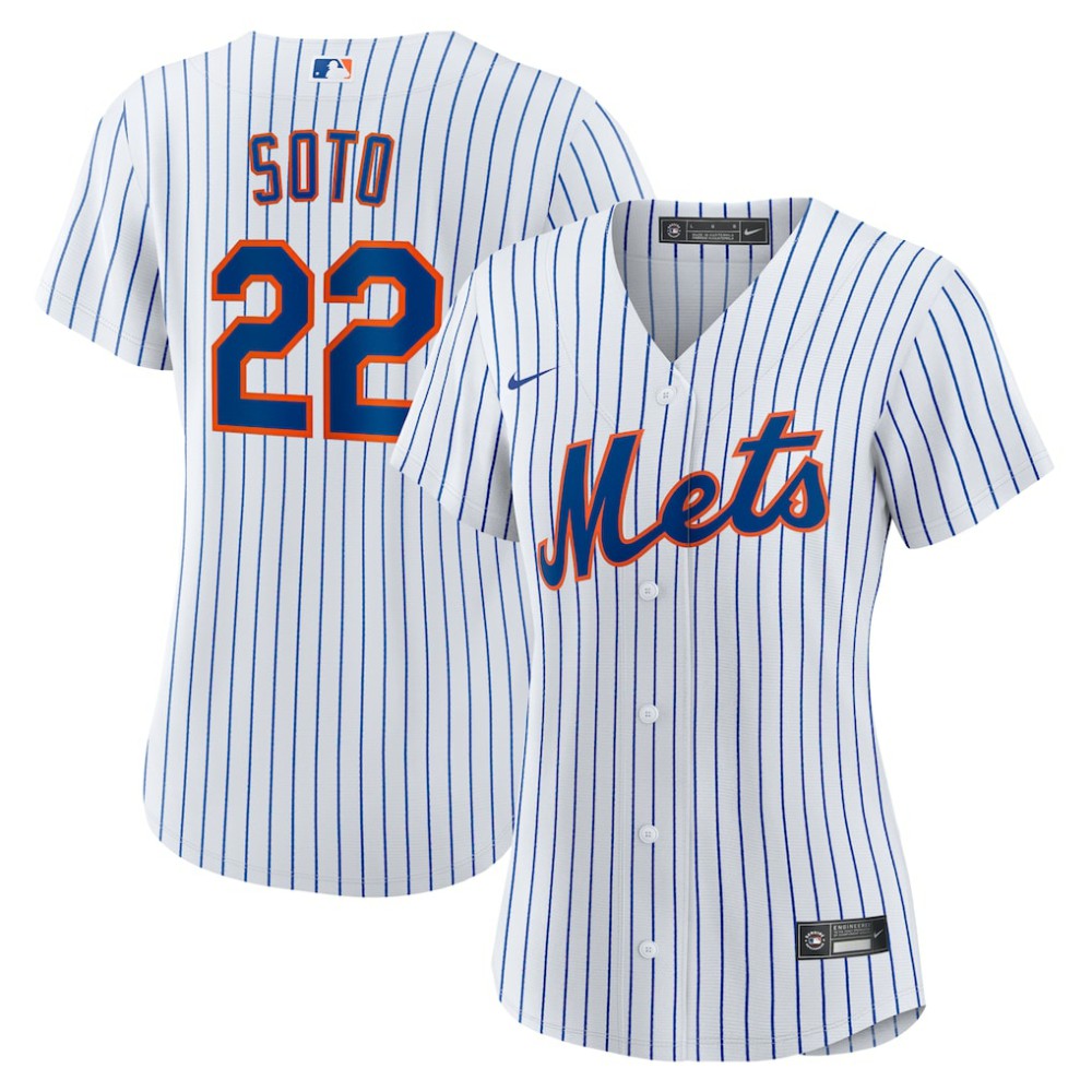 Juan Soto New York Mets Nike Women's Home Replica Player Jersey | MLB New