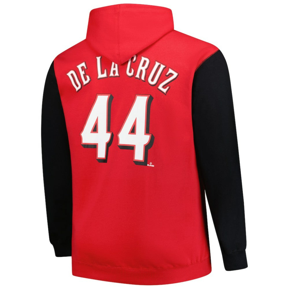 Elly De La Cruz Cincinnati Reds Profile Big & Tall Fleece Pullover Hoodie | MLB Discount