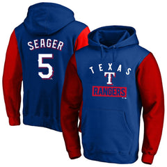 Corey Seager Texas Rangers Profile Big & Tall Name & Number Fleece Pullover Hoodie | MLB On Sale