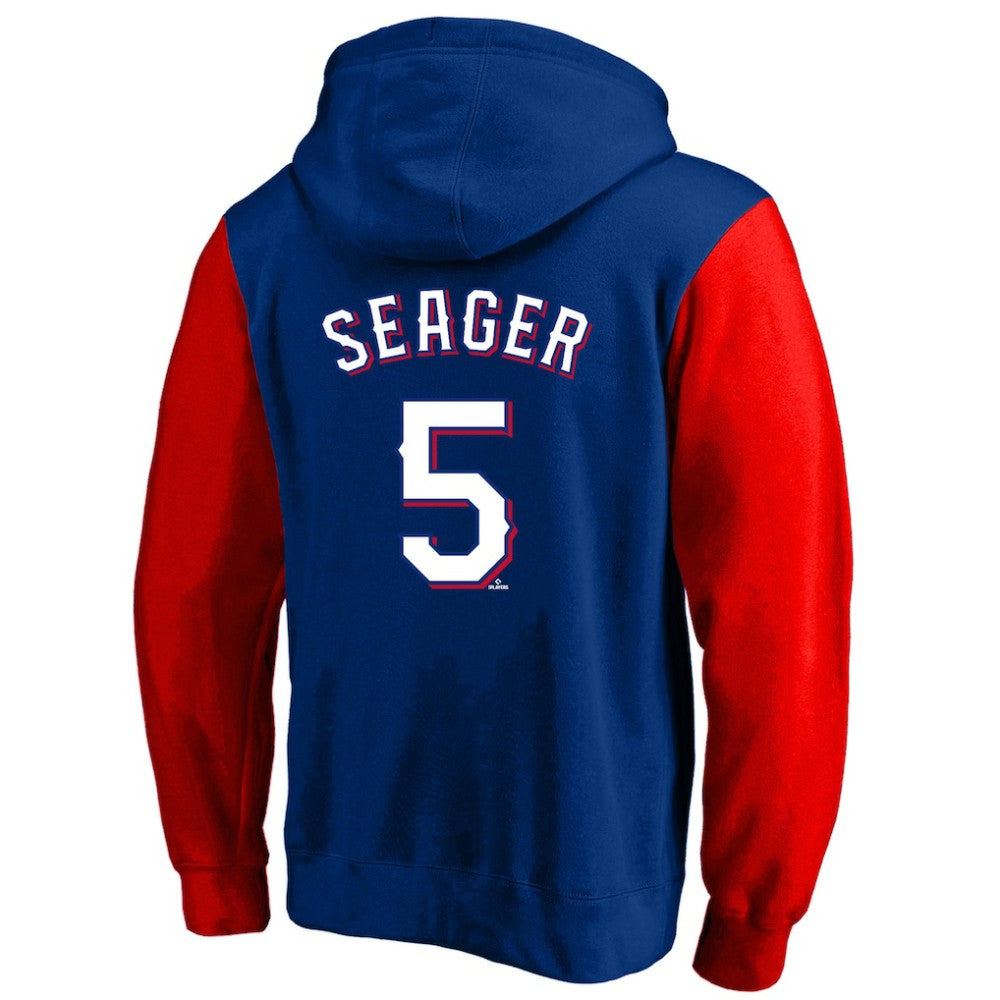 Corey Seager Texas Rangers Profile Big & Tall Name & Number Fleece Pullover Hoodie | MLB On Sale